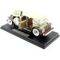 1930 Packard Brewster Tan and Coffee Brown 1/18 Diecast Model Car by Signature Models 18103