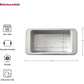 KitchenAid 9x5in Nonstick Aluminized Steel Loaf Pan, Silver