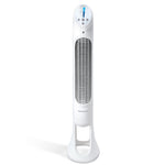 Buy now Honeywell QuietSet Whole Room Oscillating Tower filter Fan with Remote, White, HYF260 at indiglob india