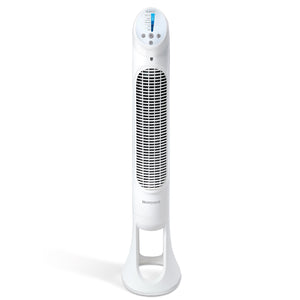Buy now Honeywell QuietSet Whole Room Oscillating Tower filter Fan with Remote, White, HYF260 at indiglob india