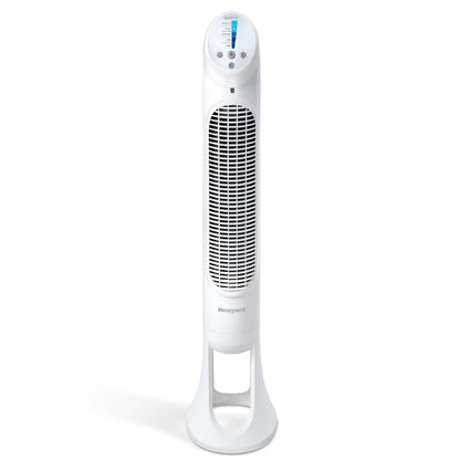 Buy now Honeywell QuietSet Whole Room Oscillating Tower filter Fan with Remote, White, HYF260 at indiglob india
