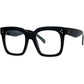 JuicyOrange Super Oversized Clear Lens Glasses Thick Square Frame Fashion Eyeglasses