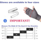Arthritis Gloves Women Men,Strengthen Compression Gloves to Alleviate Carpal Tunnel,Rheumatoid,Tendonitis,Arthritis Pain Relief Gloves,Fingerless Gloves for Computer Typing and Daily Work - Small