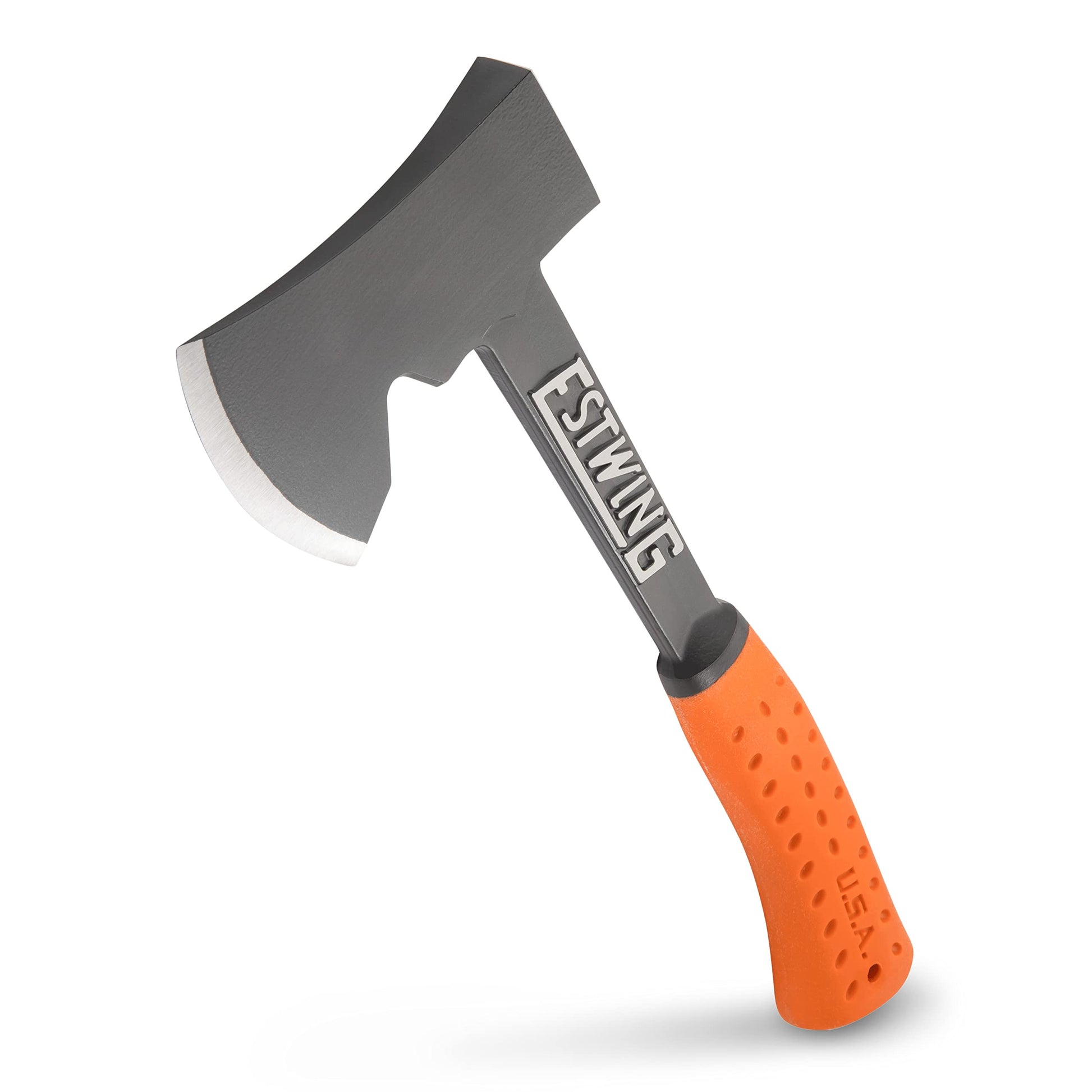 Buy now ESTWING Camper's Axe - 14" Hatchet with Forged Steel Construction & Shock Reduction Grip - EO-25A at indiglob india