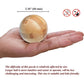 KINGOU Wooden Puzzle Magic Ball Brain Teasers Toy Intelligence Game Sphere Puzzles for Adults/Kids