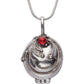 PRINCESS CUTENESS STORE Elena Gilbert Vampire Vervain Locket Silver Tone Opening Pendant Necklace