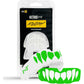 2 Pack Nxtrnd Rush Mouth Guard for Boxing and Other Sports (Black & White Fangs)