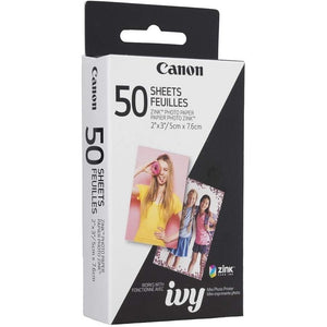 Canon IVY ZINK 2" x 3" Photo Sticker Paper 50 sheets Pack