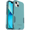 OtterBox iPhone 13 (ONLY) Commuter Series Case - Black, Slim & Tough, Pocket-Friendly, with Port Protection - Teal