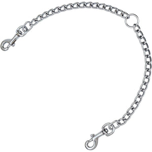 Metal Double Dog Leash for Two Dogs, Heavy Duty Metal Dog Leash, Chew Proof Tangle Free Dual Pet Extension Splitter Lead for Small Large & Medium Size Dogs