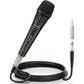 TONOR K1 Vocal Microphone for Singing, Dynamic Handheld Wired Karaoke Mic, Microfono with 5M XLR to 1/4" Cable, Compatible with Amp, Mixer, Suitable for Speech, Karaoke and Outdoor Activities