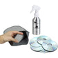 CD DVD Cleaner Solution Spray Fluid - Premium Compact disc Cleaning Kit with Anti-Static Microfiber Cloth Glove 4oz