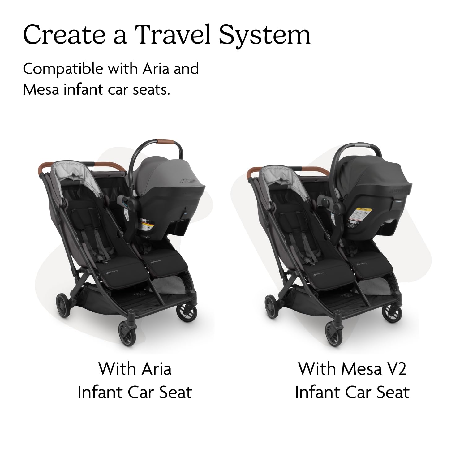 Buy now UPPAbaby Car Seat Adapter for Minu Duo Stroller ƒ?? Compatible with Aria and Mesa Infant Car Seats - Quick + Secure Attachment ƒ?? 1 Pair at indiglob india