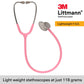 3M Littmann Lightweight II S.E. Stethoscope, 2456, 28" Pearl Pink Tube
