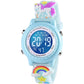 3D Cartoon Waterproof Kids Watches with Alarm - Best Toys Gifts for Girls Age 3-10