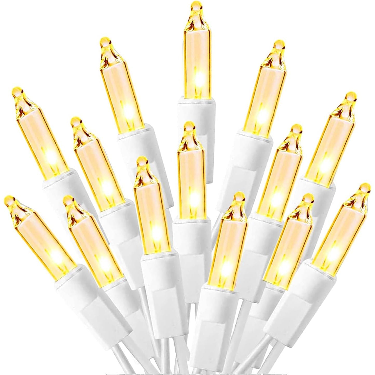 Buy now Dazzle Bright Christmas Mini String Lights, 60FT 300 Incandescent Green Wire Fairy Lights UL Certified Christmas Decorations for Indoor Outdoor Yard Party Xmas Tree Decor, Warm White 150 Count Warm White (White Wire) at indiglob india