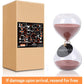 SWISSELITE Puff Sand Timer, Hourglass Sand Timers, Inspired Glass for Home, Desk, Office Decor