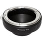 Fotasy 16mm Prime Black C Mount & Nikon F Lens Adapter, Manual Focus, No Electrical Contacts, Compatible with CCTV, Microscope Cameras & Cine Movie Making System