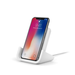Buy now Logitech Powered Wireless Charging Stand for iPhone 8, 8 Plus, X, XS, XS Max and XR at indiglob india