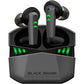 Black Shark Wireless Earbuds with 35ms Ultra-Low Latency, Gaming Bluetooth Earbuds with Premium Sound, Bluetooth 5.2, 10mm Drivers, 4 Hyperclear Mics, IPX5 Waterproof, 20H Play Time, Comfort Fit