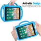 AVAWO Kids Case for 9.7" iPad 6th Generation, iPad 5th Generation Case, iPad Air 2 Case - with Shoulder Strap, Shockproof Handle Stand Cover for iPad 2018 (6th Gen) 9.7" 2017(5th Gen)-Blue