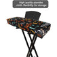 Piano Keyboard Dust Cover - 61/88 Keys, Adjustable Electric/Digital Piano Protective Cover with Elastic Band Design