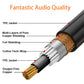 Tisino Dual RCA to XLR Cable, 2 RCA to 2 XLR Male HiFi Stereo Audio Connection Microphone Cable Wire Cord Path Cable - 6.6 Feet