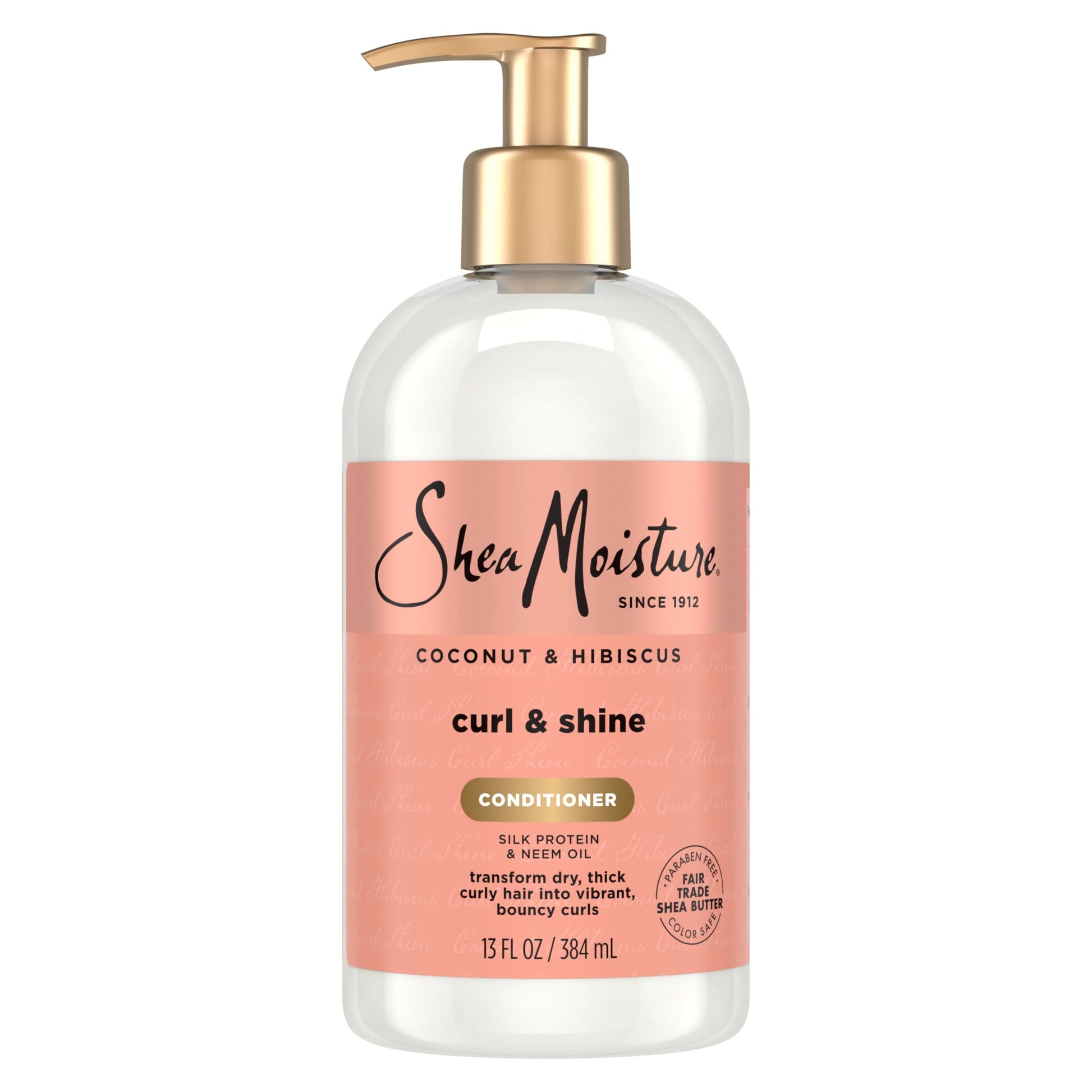 Buy now SheaMoisture Curl & Shine Conditioner Coconut & Hibiscus, for Thick, Curly Hair to Moisturize & Soften, 13 oz Coconut & Hibiscus 13 Fl Oz (Pack of 1) at indiglob india