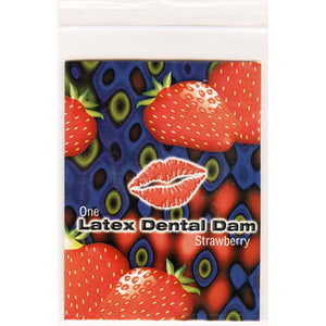 Buy now LINE ONE Latex Dental Dam, Strawberry at indiglob india