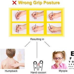 Colovis Pencil Silicone Grips for Kids Handwriting, 3 Type, Suitable for Children, Students, Toddler, and Special Needs