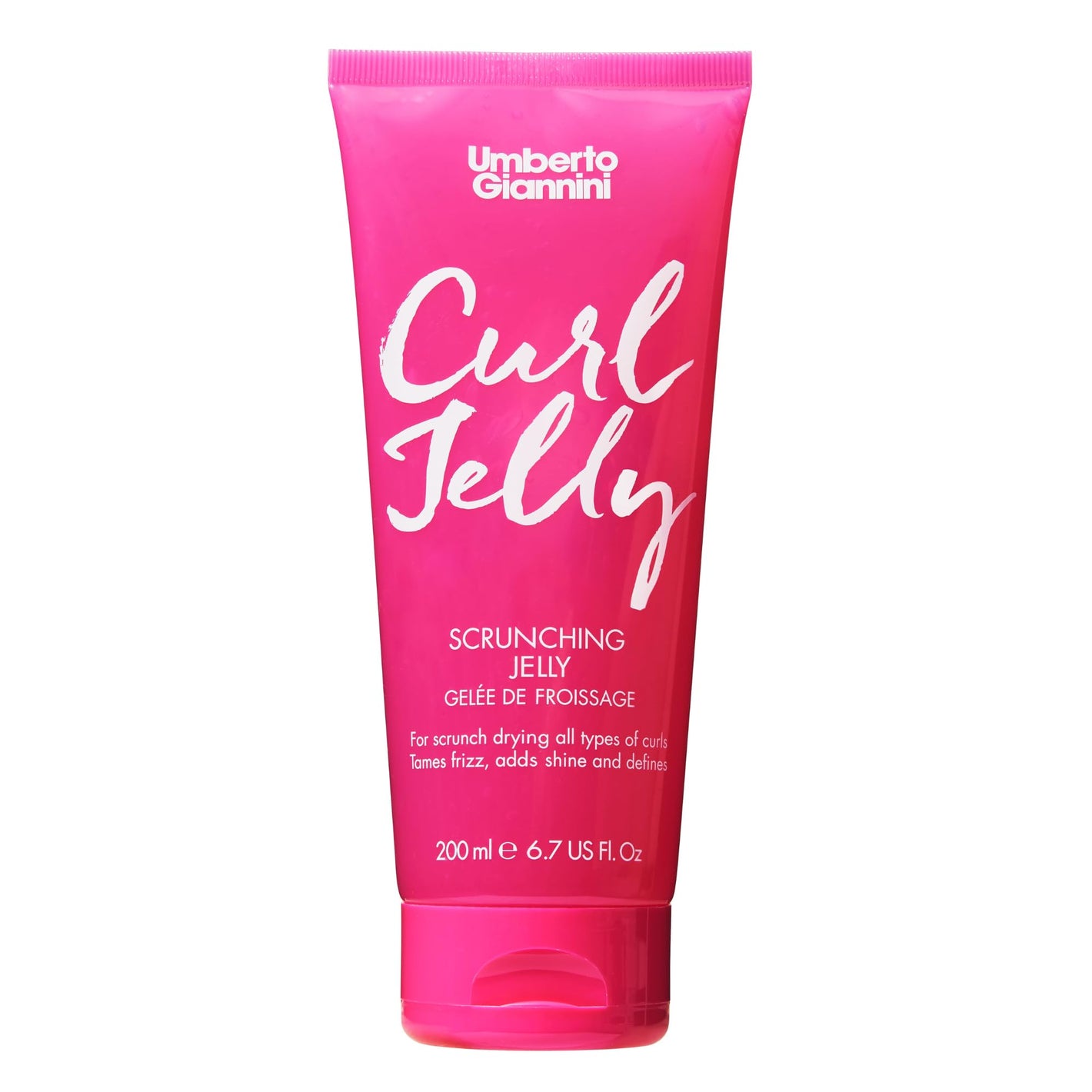 Buy now Umberto Giannini Curl Jelly Scrunching Jelly 6.7 fl Oz - Frizz Solution Defining Hair Gel for 2a-4c Curly, Wavy, Coily Hair - Vegan & Cruelty-Free at indiglob india