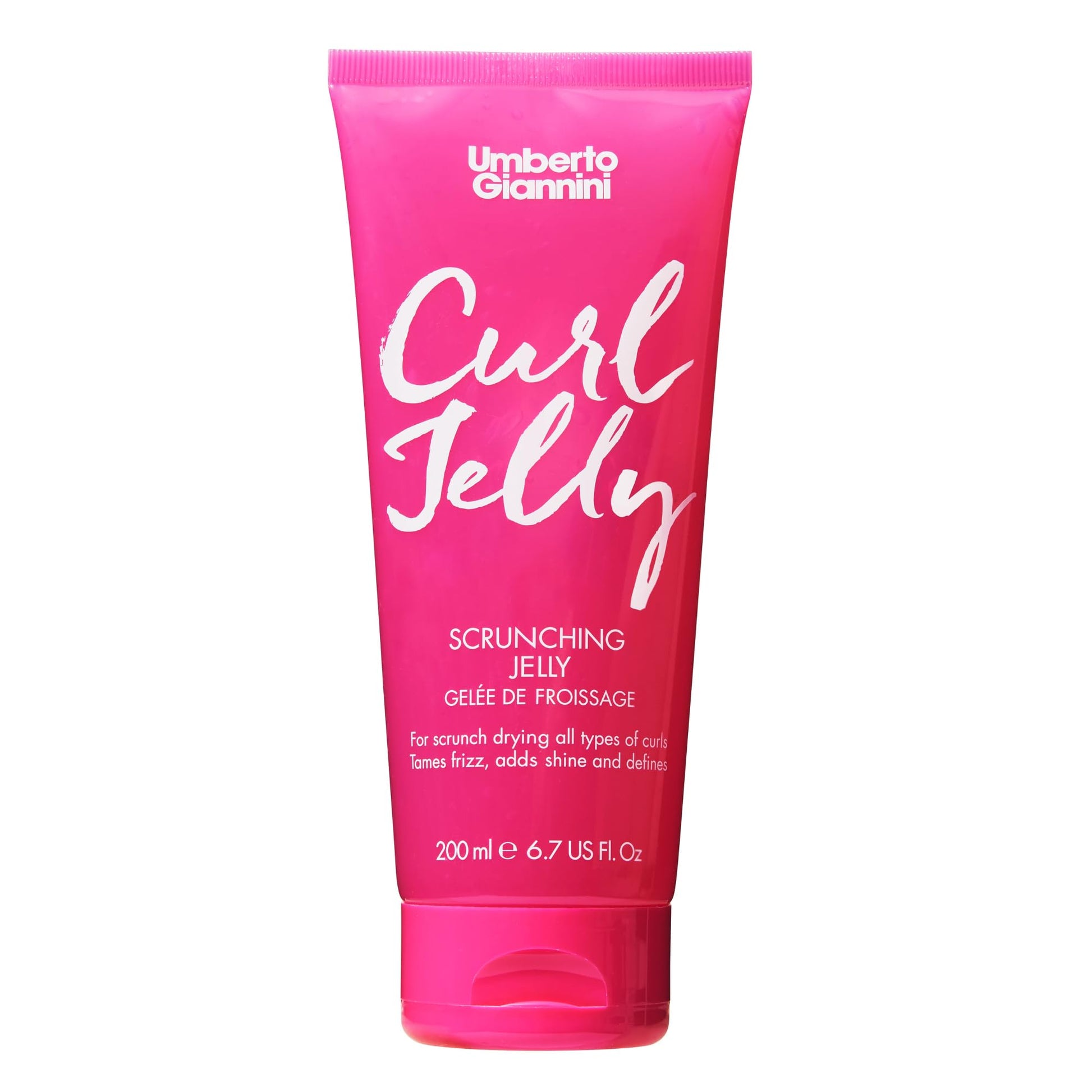 Buy now Umberto Giannini Curl Jelly Scrunching Jelly 6.7 fl Oz - Frizz Solution Defining Hair Gel for 2a-4c Curly, Wavy, Coily Hair - Vegan & Cruelty-Free at indiglob india