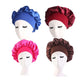 Buy now Hair Bonnets for Curly Hair and Sleeping for Women, Satin Sleep Cap, Silk Bonnet with Elastic Soft Band Big Bonnet (4 Pcs). Default at indiglob india