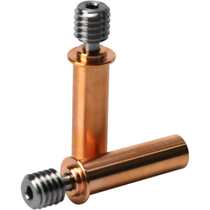 CR-6 SE Bi-Metal Heatbreak, Upgrade Heat Break Titanium Alloy + Plated Copper Bi Metal Throats for Creality CR-6 SE 1.75mm Filament