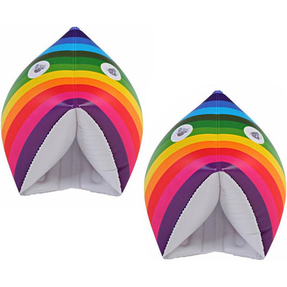 Inflatable Arm Bands Floatation Sleeves Water Wings Swimming Arm Floats for Adults and Kids