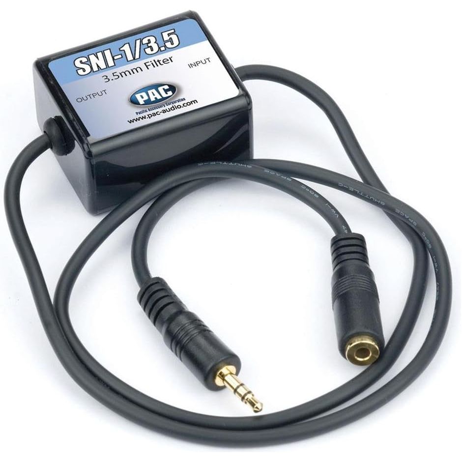 Buy now PAC SNI-1/3.5 3.5-mm Ground Loop Noise Isolator Works with iPod/Zune/iRiver and Others , Black at indiglob india