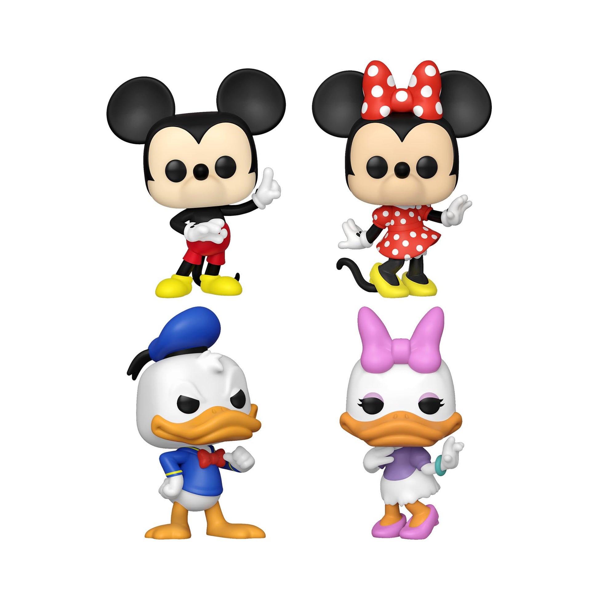 Buy now Funko Pop! Disney: Disney Classics 4PK - Daisy Duck - Vinyl Collectible Figure - Gift Idea - Official Merchandise - Toy for Children and Adults - Movies Fans - Model Figure for Collectors at indiglob india
