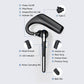 Bluetooth Headset - Wireless Headset with Microphone 90 Days Standby/110 Hours Talktime, Bluetooth Earpiece for Cell Phone/PC Tablet/Laptop Computer, Headphones for Trucker/Driver/Business - My Store