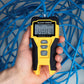 Buy now Klein Tools 80072 RJ45 Cable Tester Kit with LAN Scout Jr. 2, Coax Crimper / Stripper / Cutter Tool and 50-Pack Pass-Thru Modular Data Plugs at indiglob india