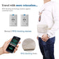 Travel Money Belt Hidden Waist Stash Wallet RFID Blocking Anti-Theft Passport Holder for Men Women, Cream