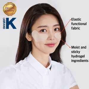 BLOCK&CARE Golf Patches for Sun Protection UV Protection Facial Patches for Outdoor Activities 5Pairs of Sunblock Gel Patches with Skincare Ingredients. (1 PACK, Petit Golf Patch (Medium))