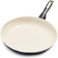 GreenPan Rio Healthy Ceramic Nonstick 10" Frying Pan Skillet, PFAS-Free, Dishwasher Safe, Black
