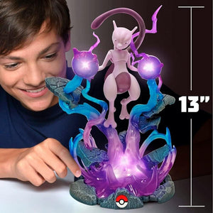 Buy now Jazwares Pokémon 13" Large Mewtwo Deluxe Collector Statue Figure - LED Light Effects - Officially Licensed - Authentic Collectible Pokemon Figure Gift for Kids and Adults - Ages 8+ at indiglob india