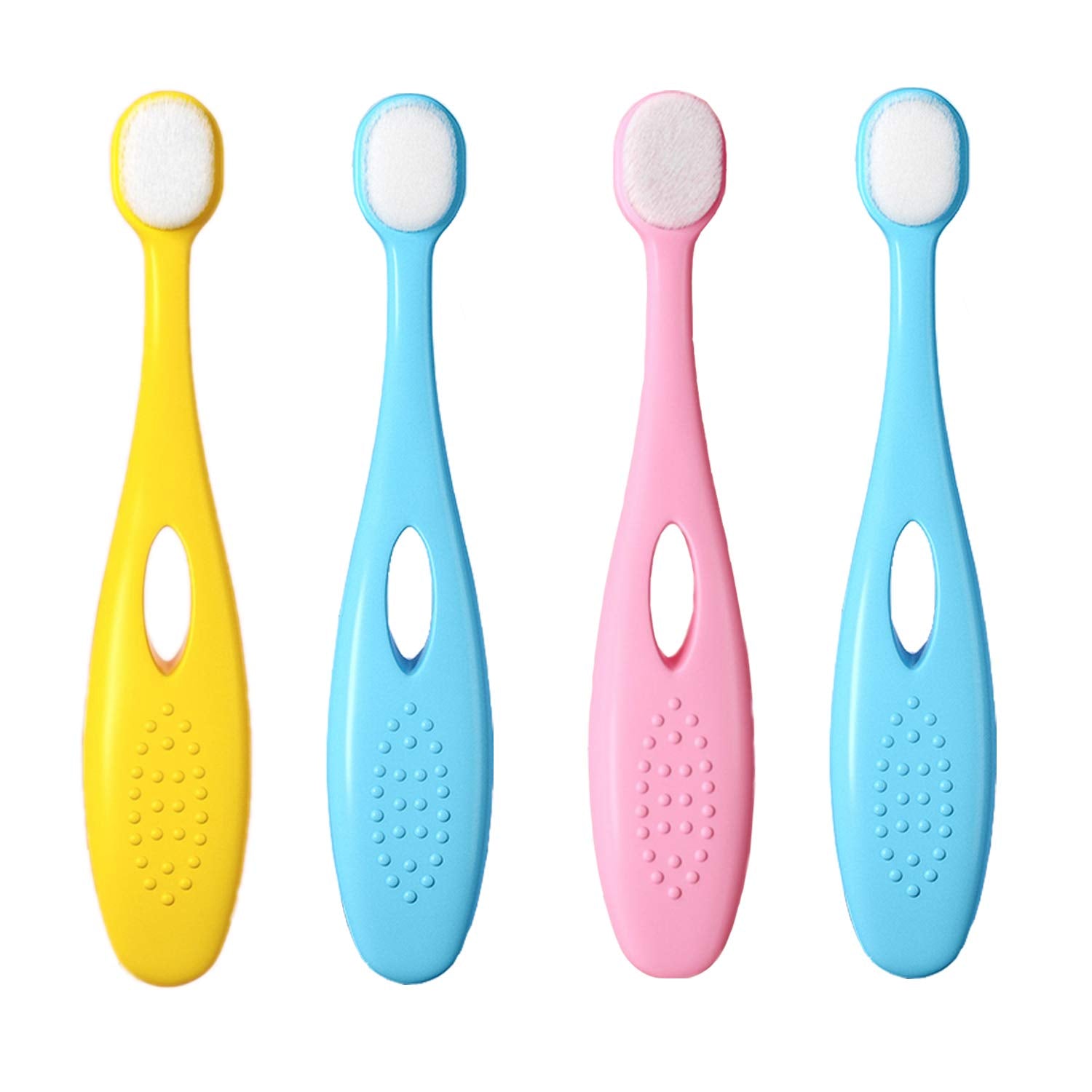 Buy now EasyHonor Extra Toothbrush for Sensitive Gums, Micro Fur Manual Toothbrush with 20000 Soft Floss Bristle for Pregnant Women, Elderly, Braces and Gum Recessions, Protect Fragile Gums (6 Pack) at indiglob india