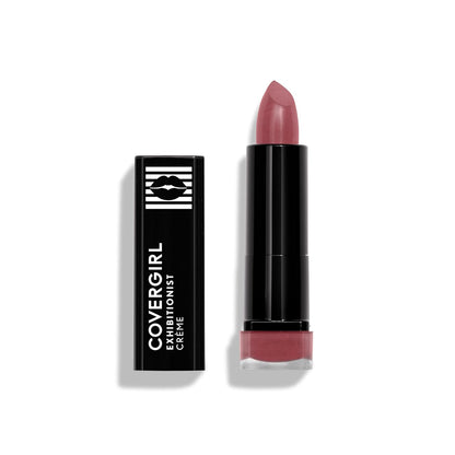 COVERGIRL Exhibitionist Lipstick Cream, Delight Blush 415, Lipstick Tube 0.123 OZ (3.5 g)
