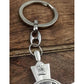 Buy now Nazareth Store Saint Benedict Cross Keychain Catholic Crucifix Medal Keyring Jerusalem Charm 3" at indiglob india