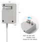 3DS Charger Compatible with Nintendo 3DS/ DSi/DSi XL/ 2DS/ 2DS XL/New 3DS 100-240V Wall Plug Adapter