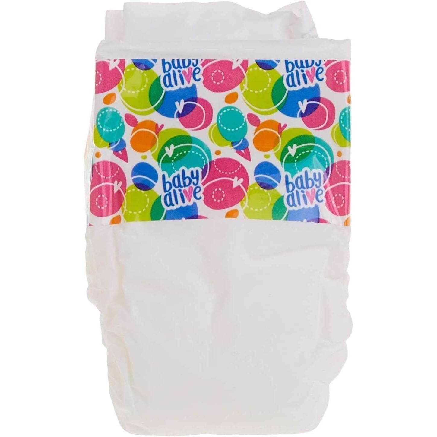 Baby Alive Doll Diaper Refill, Includes 4 Diapers, Toys Accessories, for Kids Ages 3 Years Old and Up - My Store