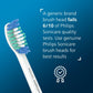 Philips Sonicare Genuine Simply Clean Replacement Toothbrush Heads, 2 Brush Heads, White, HX6012/04