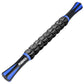 Buy now Muscle Roller Massage Roller Stick- Deep Tissue Fascia Blaster for Myofascial Pain Relief, Lymphatic Drainage & Body Sculpting, Handheld Physical Therapy & Recovery Tool (Black White-24 inch) Blue Black 18 Inch at indiglob india